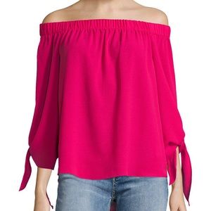 Jones New York off the shoulder Dahlia top